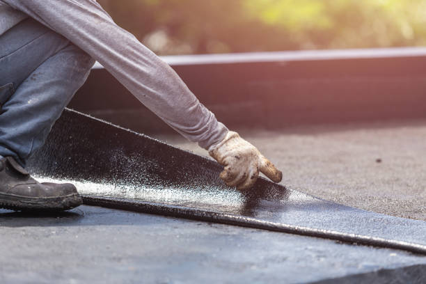 Professional Vapor Barrier Installation technician working in Pickerington, OH